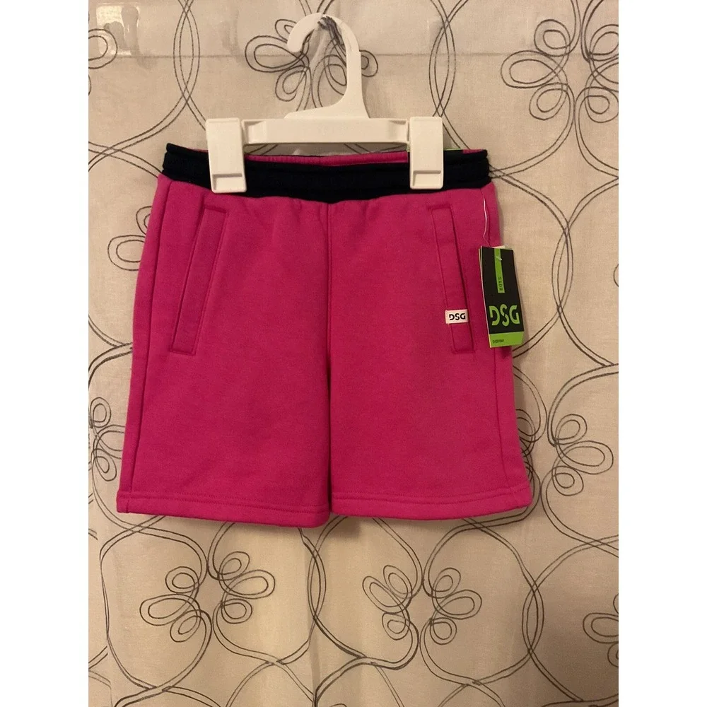 DSG‎ Boys Fleece Shorts Berry Blast Color Size 2XS (4-5)